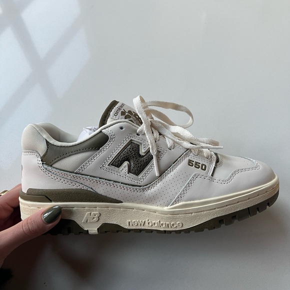 New Balance x Aime Leon Dore 550s - Olive - Picture 4 of 6